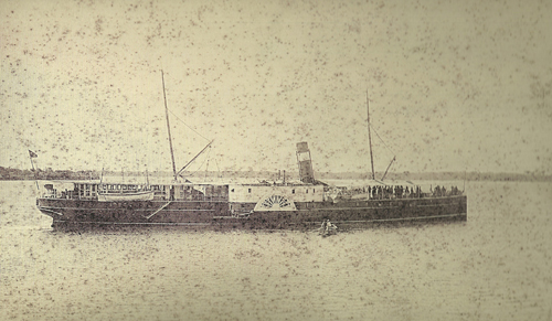 BARCOS A VAPOR 1885 - 1890 (COLECCIÓN DE JAVIER YUBI)